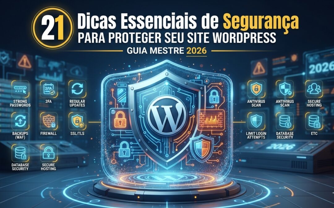 Segurança WordPress 2026: Guia Mestre com 39 Ações para Blindar Seu Site