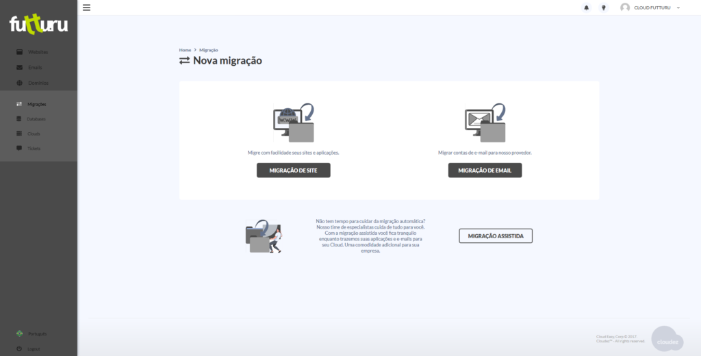 futturu.com.br screenshot 2020 10 01 migracoes cloud futturu 2020 10 01 12 26 22