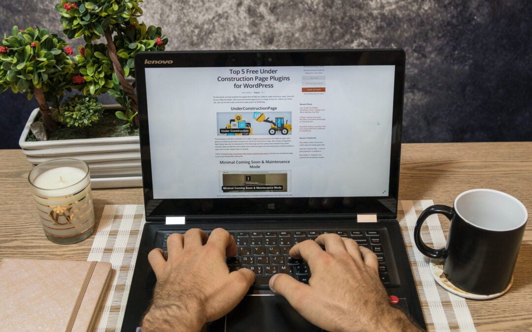 Pacote Website Profissional em WordPress por R$ 299,00