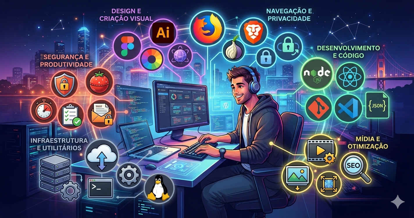 15 Ferramentas Open-Source Essenciais para Profissionais da Web