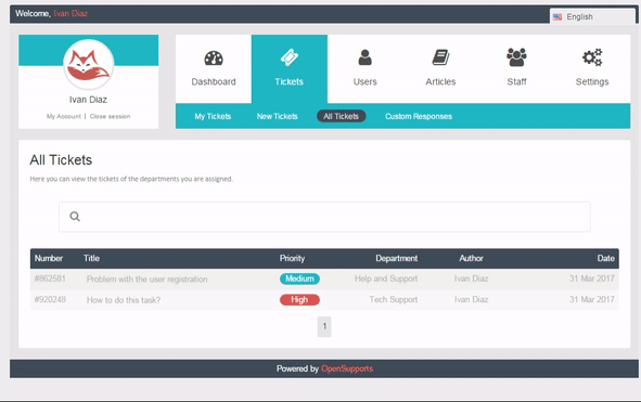 OpenSupports: Sistema de Tickets de Código Aberto para dar Suporte aos seus Clientes 5 futturu.com.br customresponse 01 08 2021 11 33 27 244160