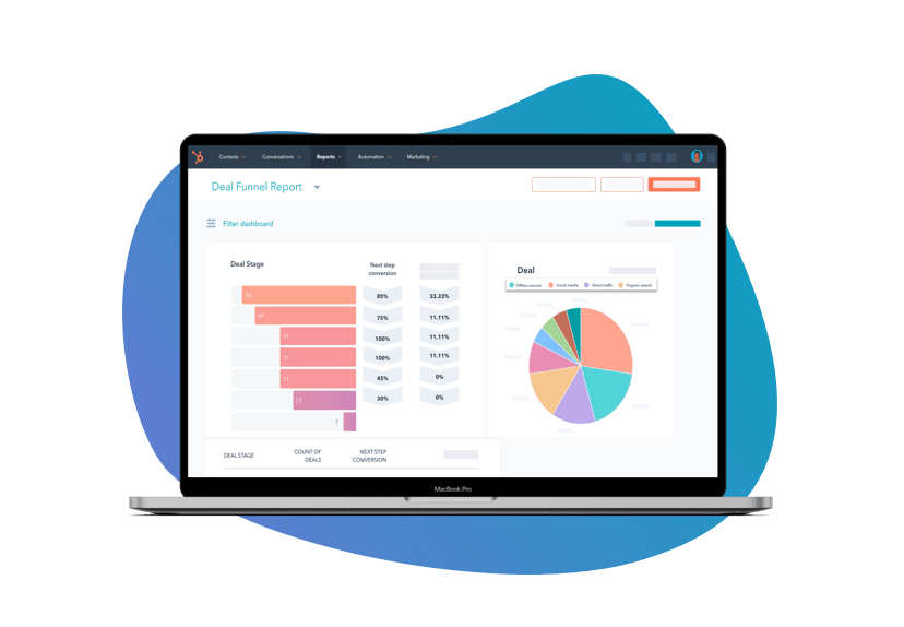 criação de site, Digitalização de Negócios e Criação de Sites Plataforma de CRM empresarial HubSpot