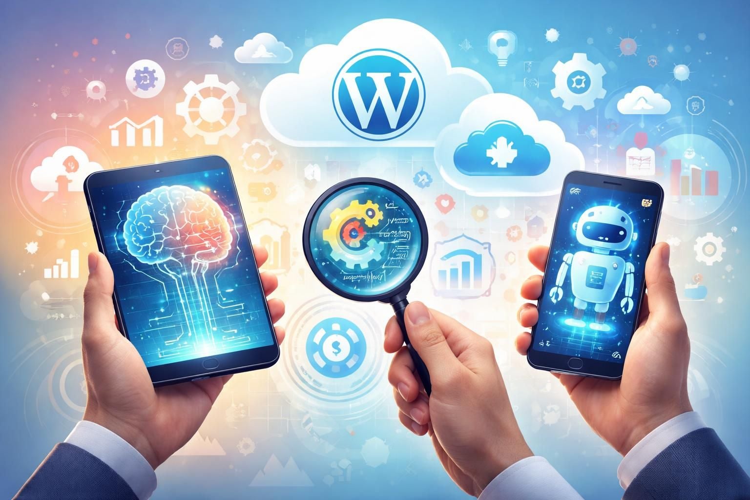 Inteligência Artificial + Profissionais: a combinação que acelera seu site sem perder qualidade