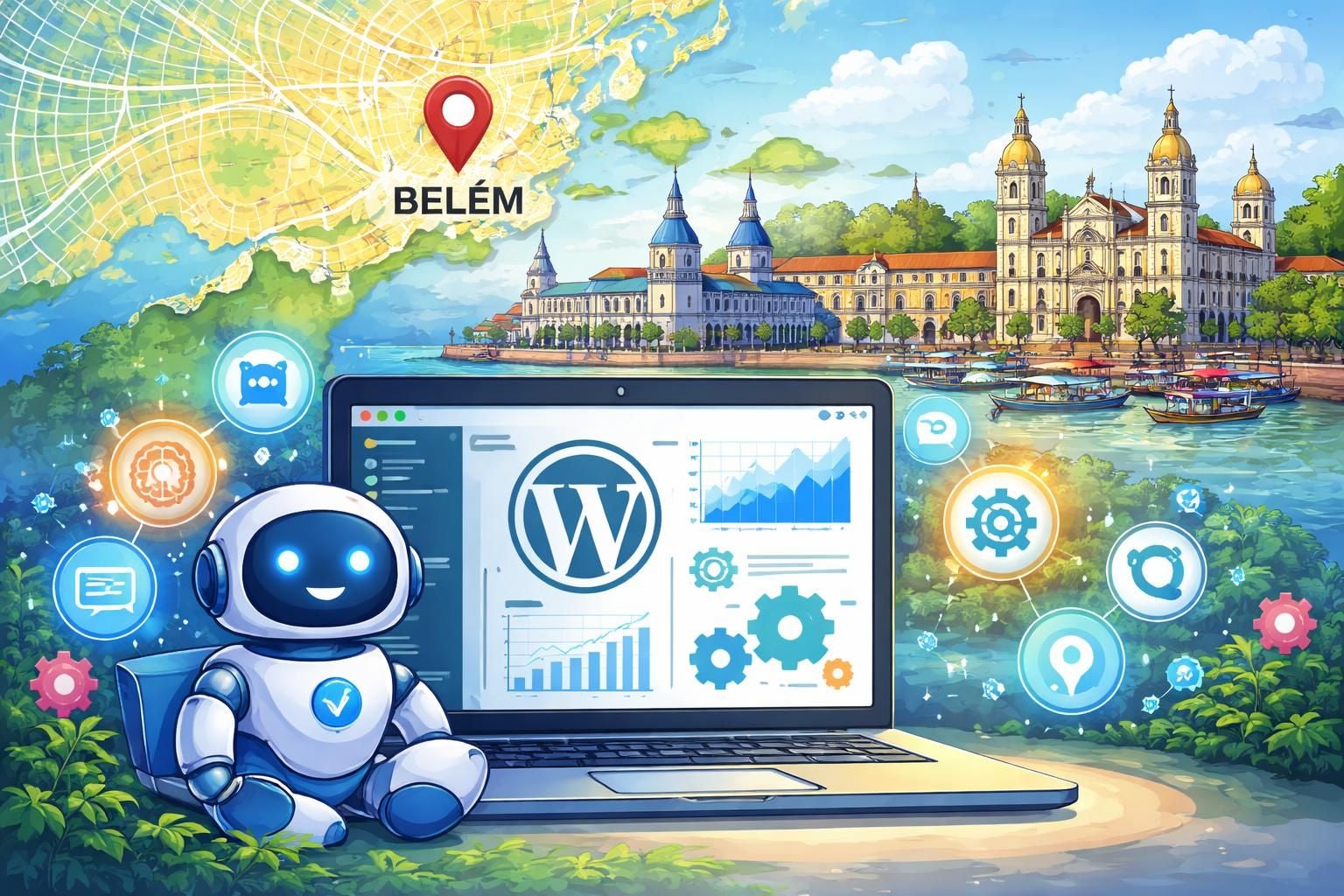 Inteligência artificial para sites Belém: como atualizar sua presença digital em 2026