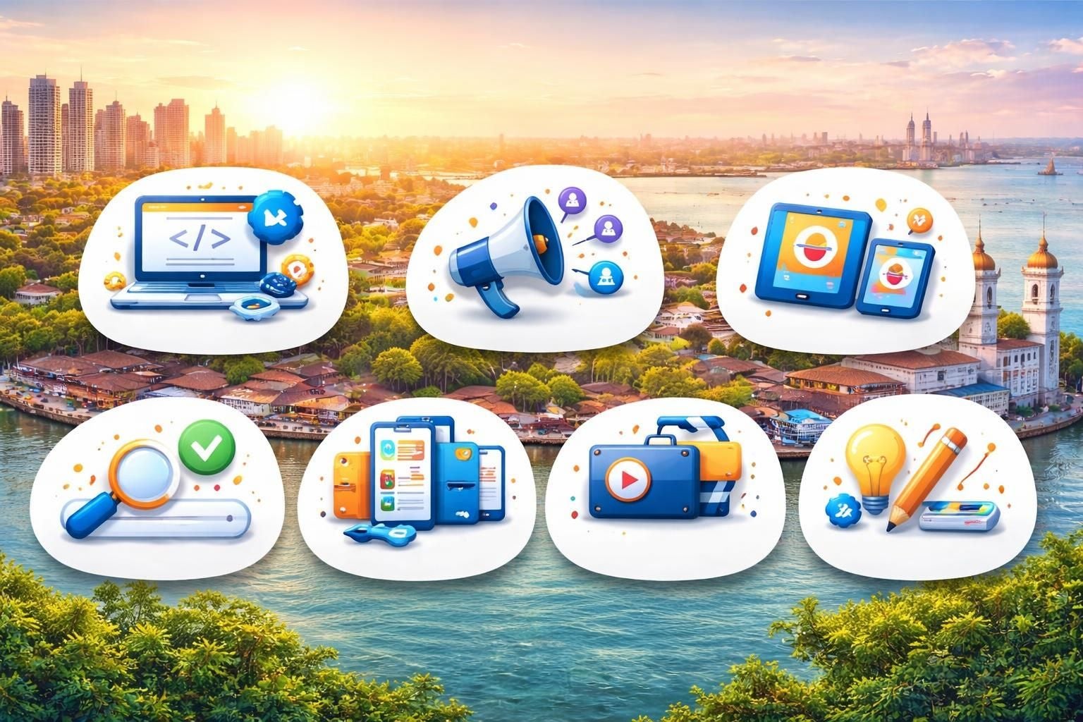 Serviços digitais para pequenos negócios Belém: tabela de valores transparentes em 2026