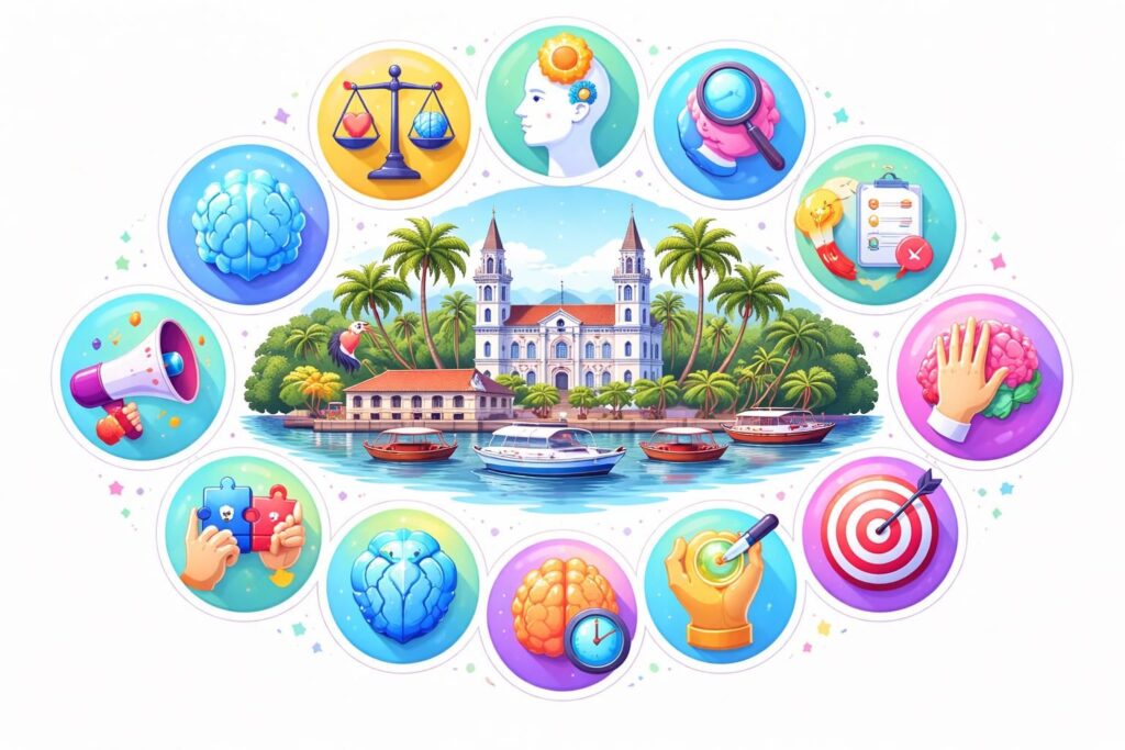 Leis da psicologia aplicadas a UX para websites Belém: guia visual com princípios de Jakob, Hick, Fitts e outros para criar sites que convertem